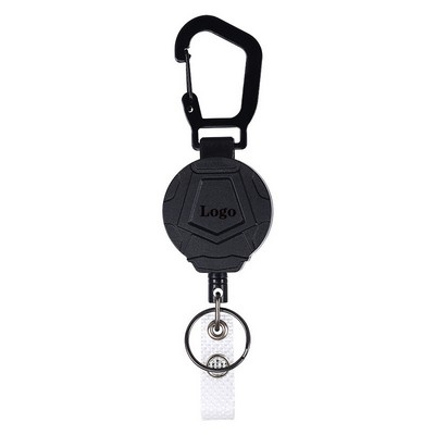 Retractable Badge Reel Carabiner