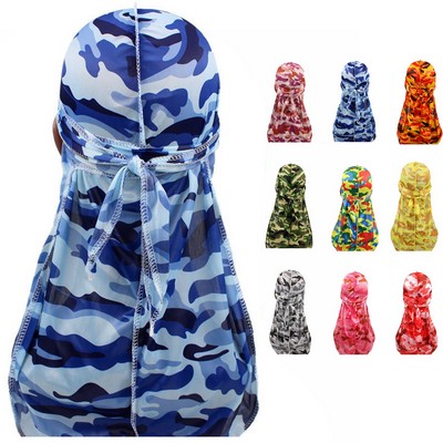 Camouflage Lace-up Bandana