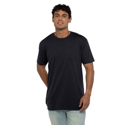 Next Level Apparel® Cotton Pocket Tee Shirt