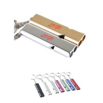 Aluminum Alloy Dual-Frequency Survival Whistle