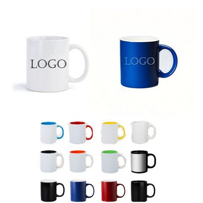 12 oz. Custom Imprint Ceramic Mug