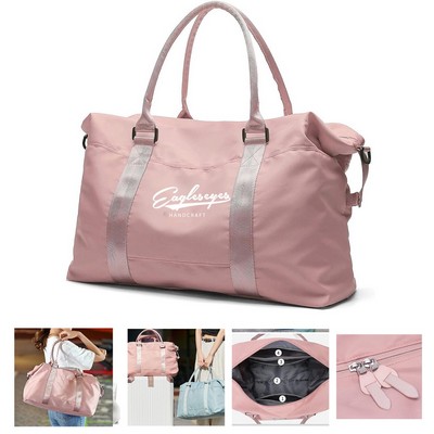 Water-Resistant Oxford Tote Bag