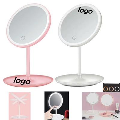 Rechargeable LED Makeup Mirror