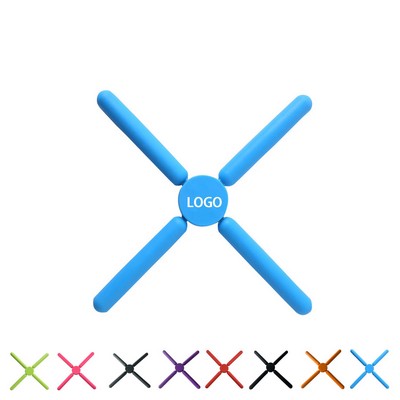 Silicone Foldable Large Cross Trivet