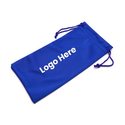 Microfiber Drawstring Bag Glasses Pouch