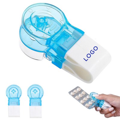 Portable Pill Taker Remover With Medicine Box