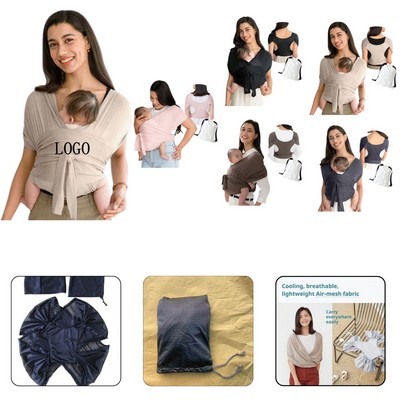Breathable Baby Carrier Sling Wrap