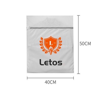 16x20 Inch Full Printing Fine Mesh Laundry Bags Laundry Wash Bags W/ Sturdy Zipper for Delicates