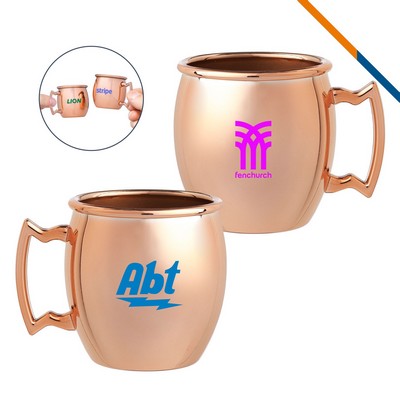 Aldwin Mini Moscow Mule Shot Glasses - 2 OZ.