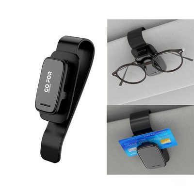 One-Handed-Operation Sunglasses Holder for Car