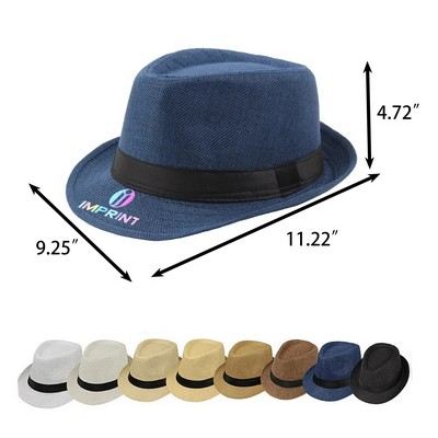 Classic Straw Fedora