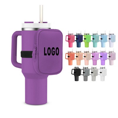 Neoprene Water Bottle Pouch For 40oz Tumbler