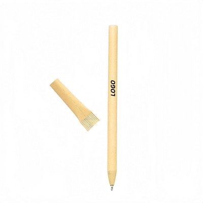 Paper Tube Ballpoint PenEnvironmental Protection Roller Pen