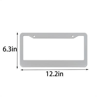 Stainless Steel License Plate Frame