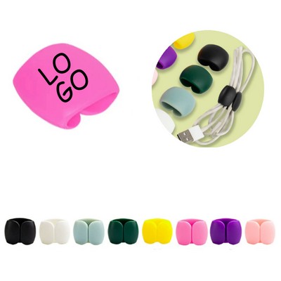 Silicone Cable Organizer Clips