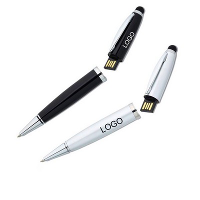 32GB Flash Drive Stylus Ballpoint Pen