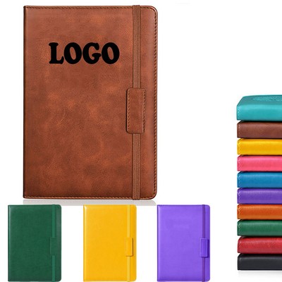 Strap-on A5 Simple Notebook Office Thickened Notepad