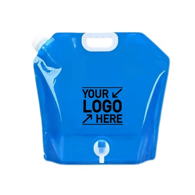 Outdoor Portable Foldable Water Bag With Faucet