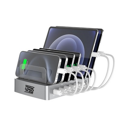 6 USB Ports Multiple Devices Fast Charging Station