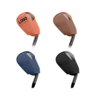 Leather Golf Iron Cover