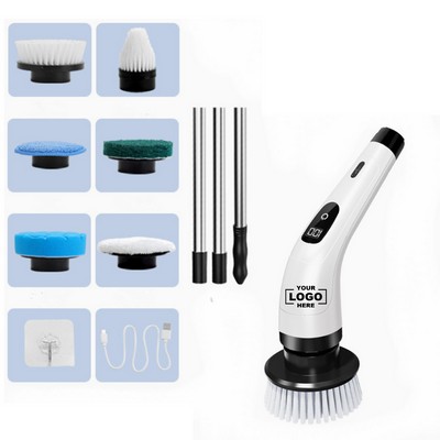 Electric Spin Scrubber with Power LCD Display