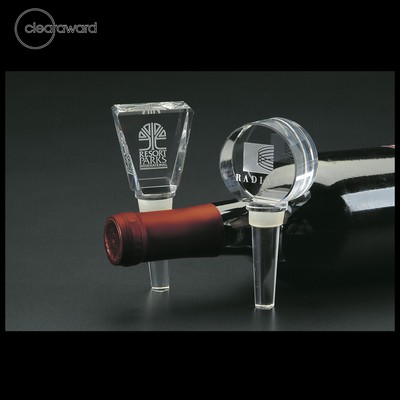 Clearaward Jade Crystal Wine Stopper Circle