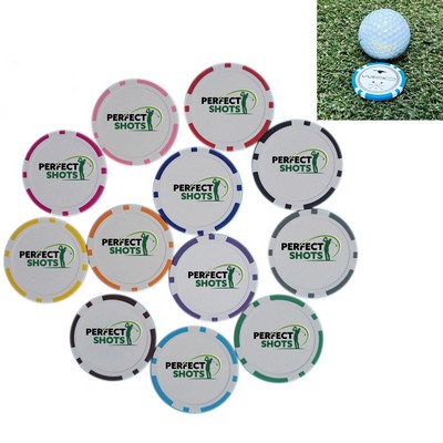 Poker Chip Golf Ball Marker