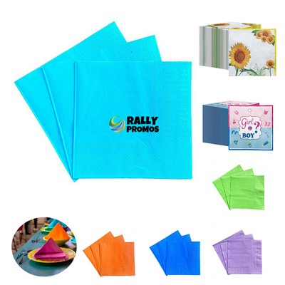 Colored Disposable Napkins