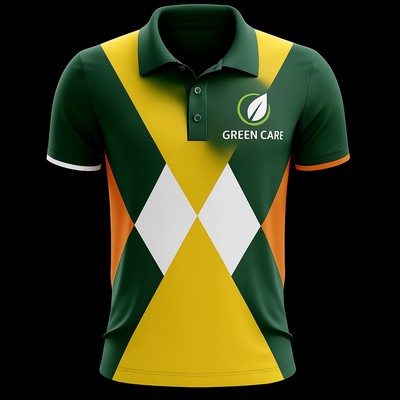 Sublimation Polo shirt short sleeve - RPET Pique