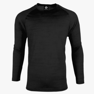 Defender Heather Men's Long Sleeve Performance Tee