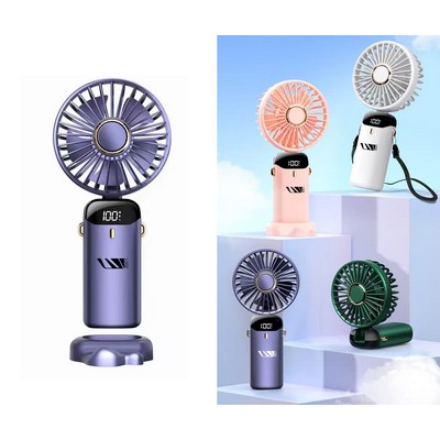 Handheld Hanging Neck Fan USB Charging Face Air Cooler