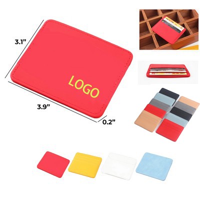 Waterproof PU Leather Card Holder