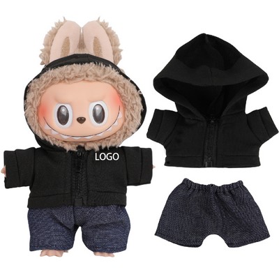 6.7" Doll Clothes Sets With Hood