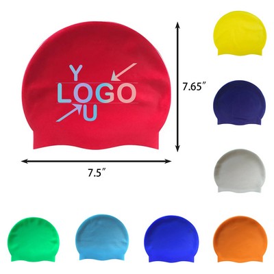 Pure Silicone Swim Cap