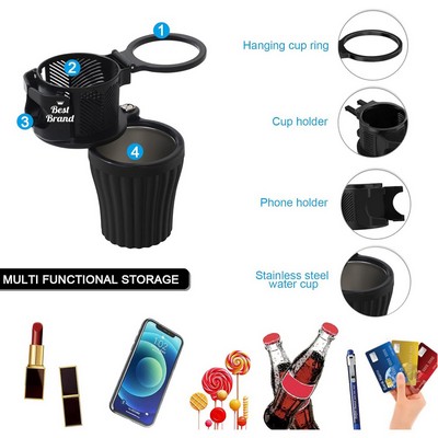 All - in - One Car Cup & Phone Holder