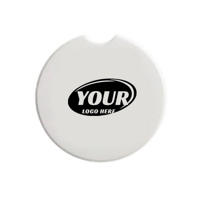 Car Ceramic Round Coaster