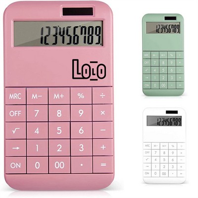 Digit Calculator with Large LCD Display