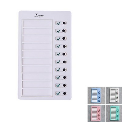 Blank Kids Chore Chart