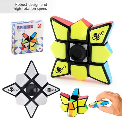 Fidget Gyro Cube For Stress Relief