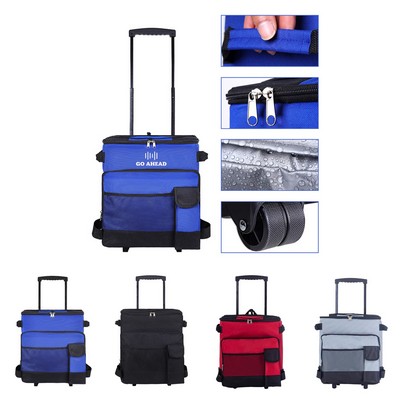 Insulated Rolling Cooler Bag