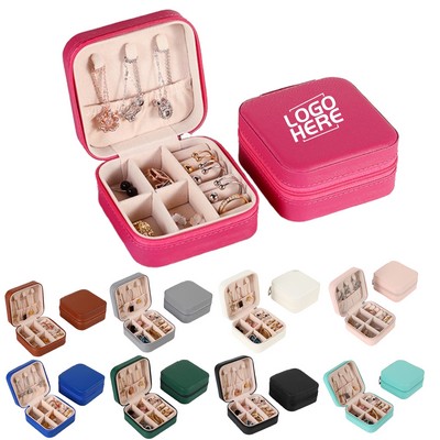 Luxury Leather Jewelry Storage Box