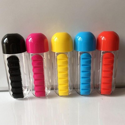 Two In One Water Cup Medicine Box