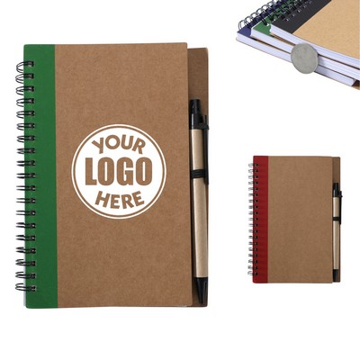 Spiral Notebook w/Pen