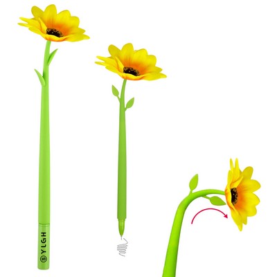 Artificial Sunflower Pen