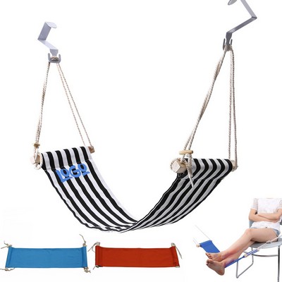 Portable Adjustable Canvas Foot Hammock