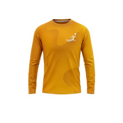 Waffle Grid Women's Sublimation Long Sleeve T-Shirt - 125G