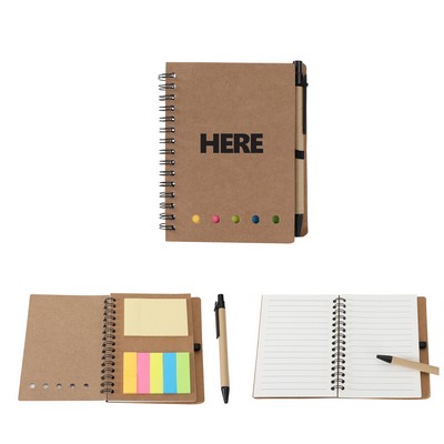 Spiral Notebook Steno Pads Lined Notepad with Pen