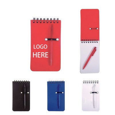 Flip-Top Notebook & Pen