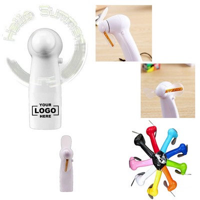 LED Handheld Light-Up Fan for Cool Comfort