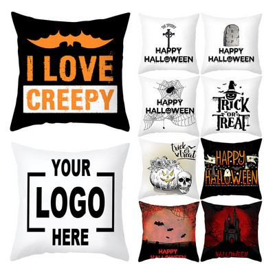 Halloween Sofa Bed Throw Cushion Pillow Case